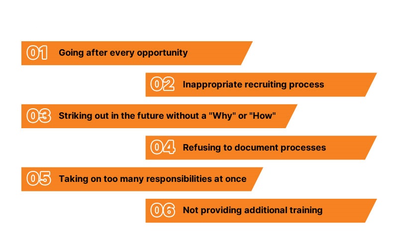 Common mistakes startups make