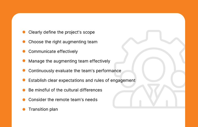 Drawbacks of IT Staff Augmentation